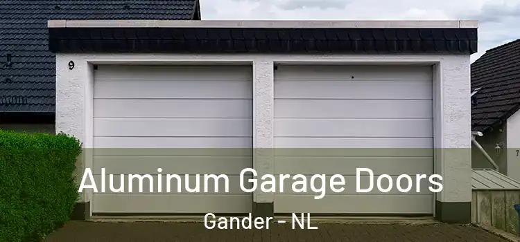  Aluminum Garage Doors Gander - NL