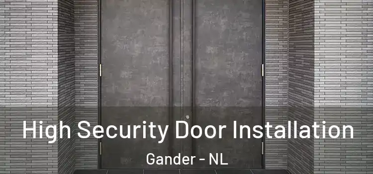 High Security Door Installation Gander - NL