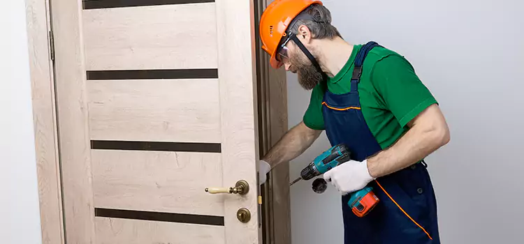 Replace Internal Door Handle with Lock Gander