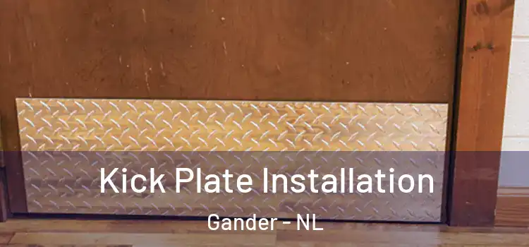  Kick Plate Installation Gander - NL